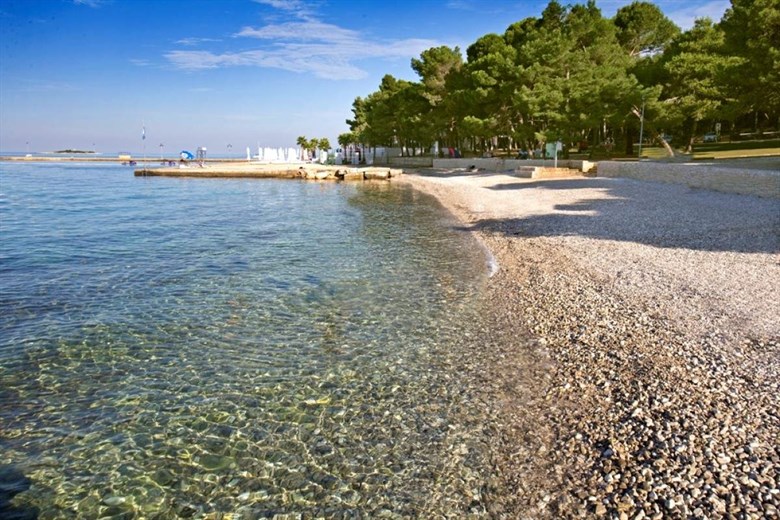 Porec fkk kroatien strand Strand des